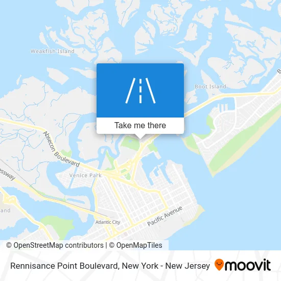 Rennisance Point Boulevard map