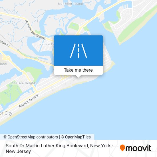 Mapa de South Dr Martin Luther King Boulevard