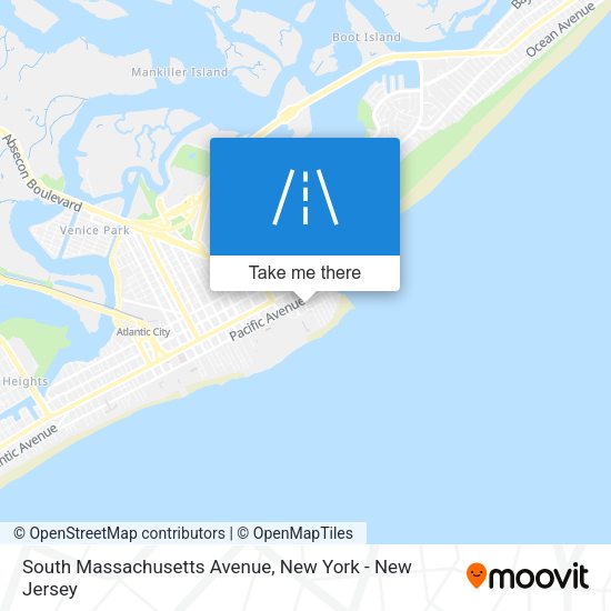 Mapa de South Massachusetts Avenue