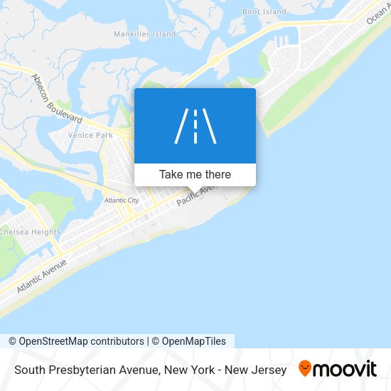 South Presbyterian Avenue map