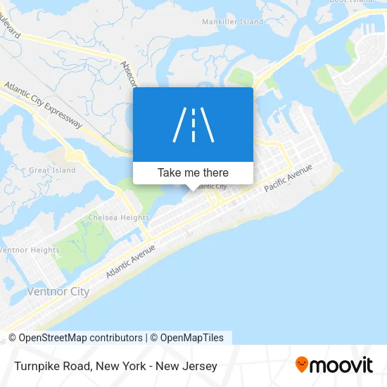 Turnpike Road map