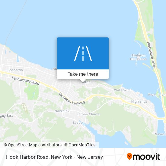 Hook Harbor Road map