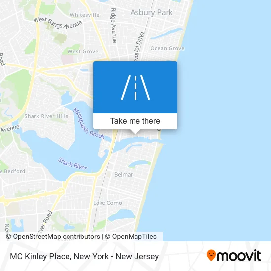 MC Kinley Place map
