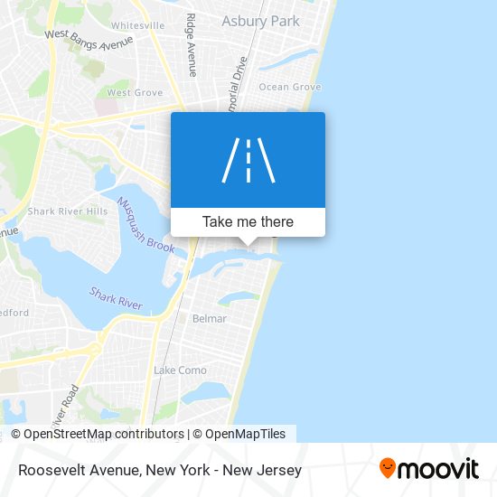 Mapa de Roosevelt Avenue