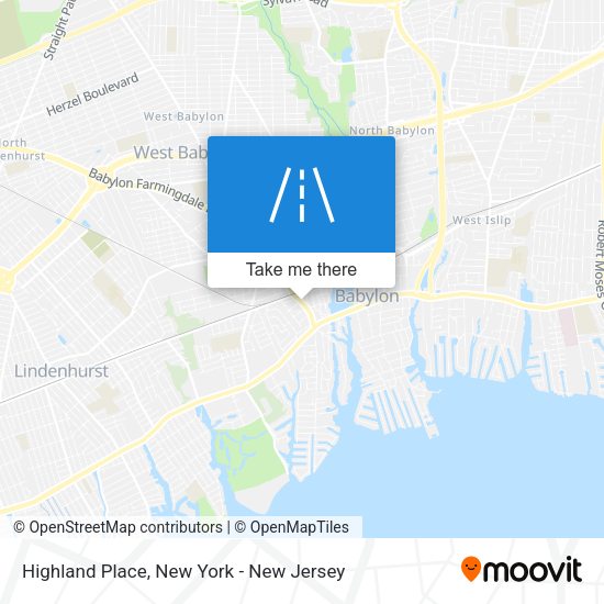 Mapa de Highland Place