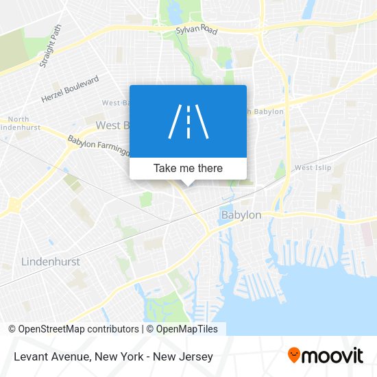 Mapa de Levant Avenue