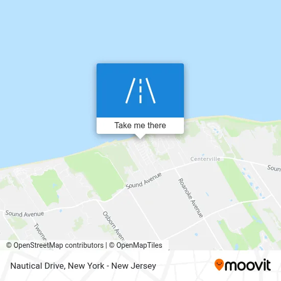 Nautical Drive map