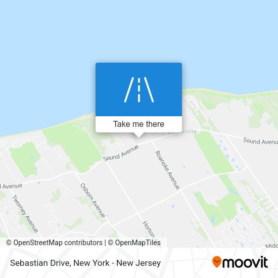 Mapa de Sebastian Drive