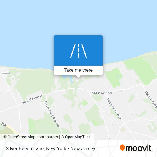 Mapa de Silver Beech Lane