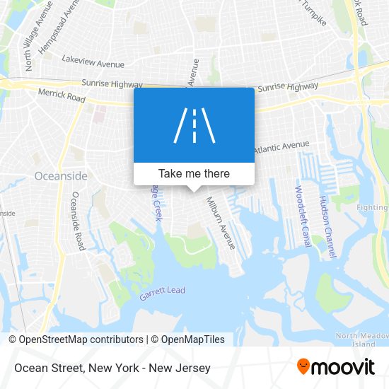 Mapa de Ocean Street