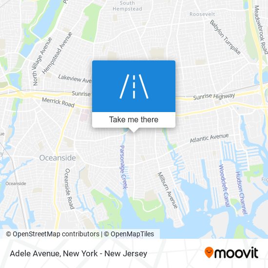 Adele Avenue map