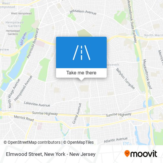 Mapa de Elmwood Street