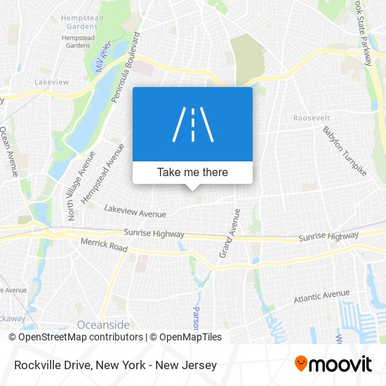 Rockville Drive map