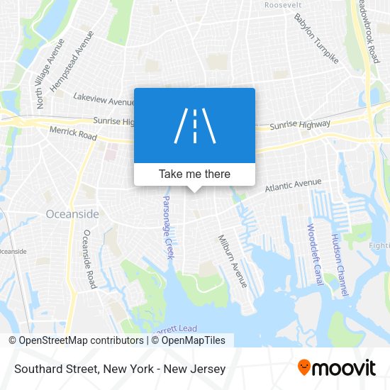 Mapa de Southard Street