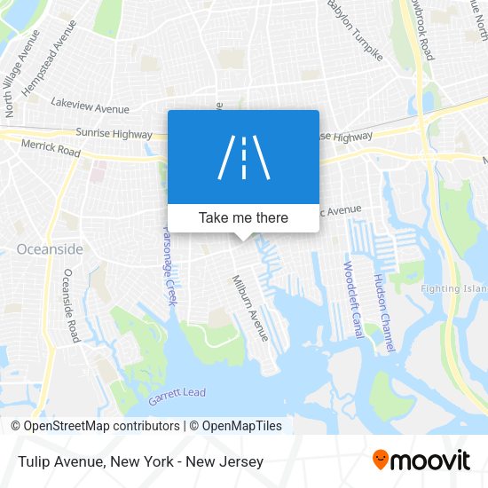 Mapa de Tulip Avenue