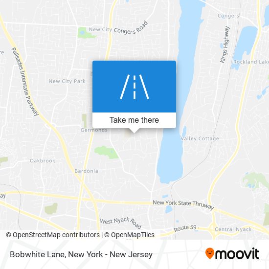 Bobwhite Lane map