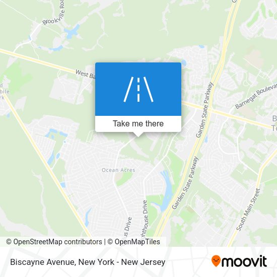 Mapa de Biscayne Avenue