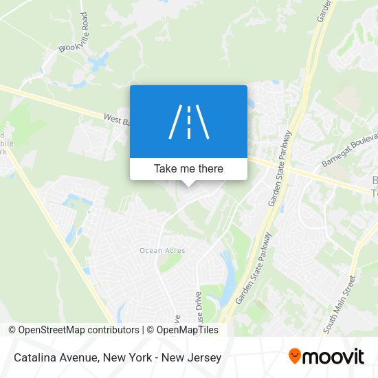 Mapa de Catalina Avenue