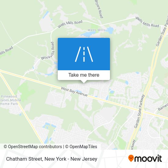 Mapa de Chatham Street