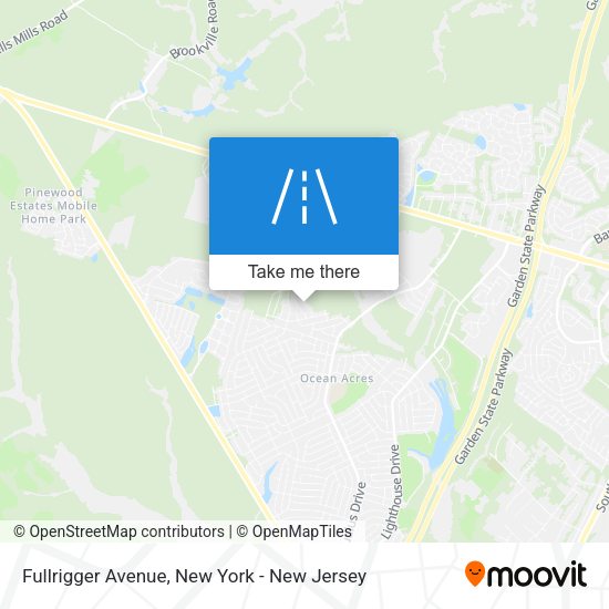 Mapa de Fullrigger Avenue
