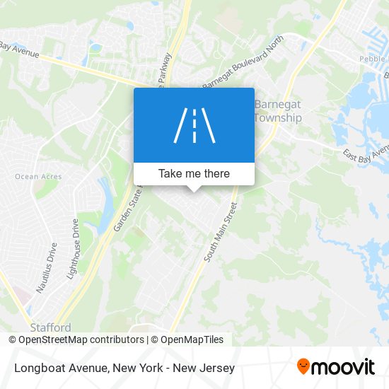 Longboat Avenue map