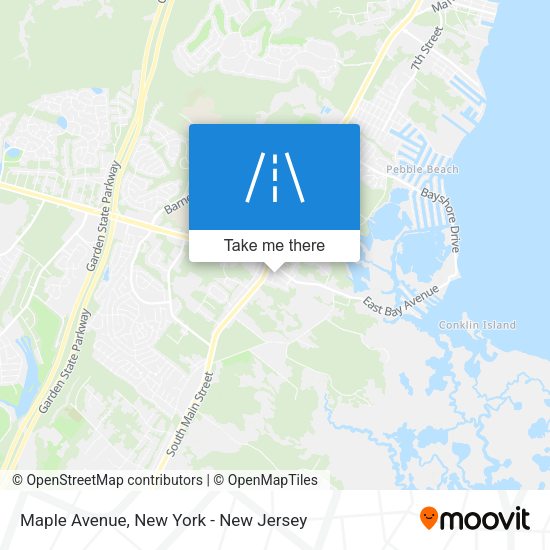 Mapa de Maple Avenue