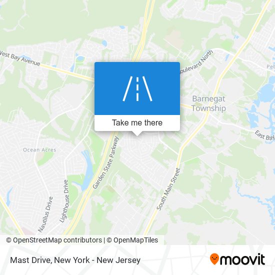 Mast Drive map