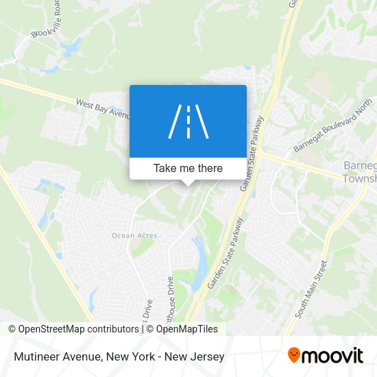 Mapa de Mutineer Avenue