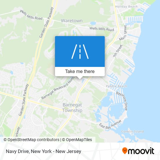 Mapa de Navy Drive