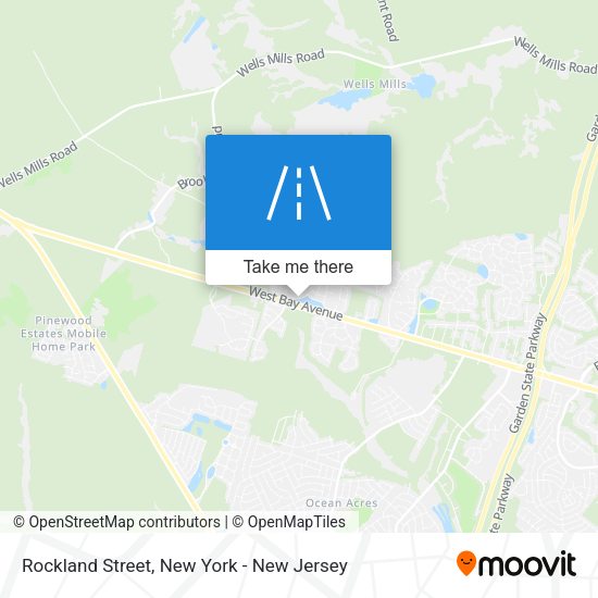 Rockland Street map