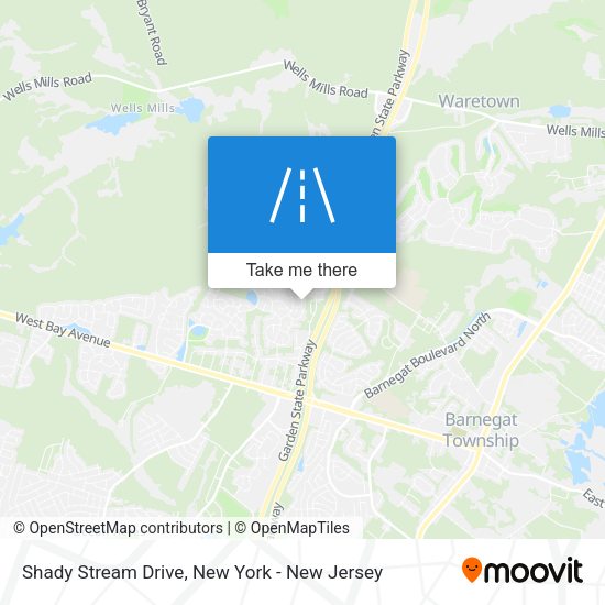 Mapa de Shady Stream Drive