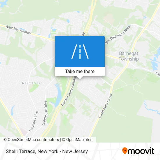 Shelli Terrace map