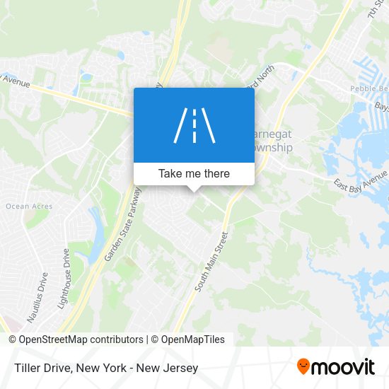 Mapa de Tiller Drive