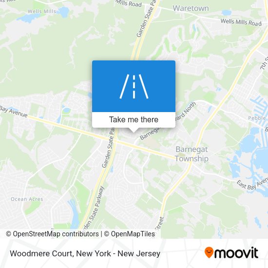 Mapa de Woodmere Court