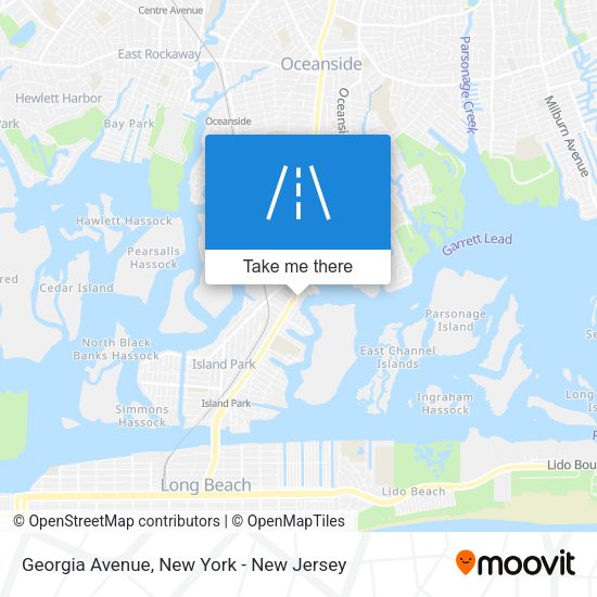 Mapa de Georgia Avenue