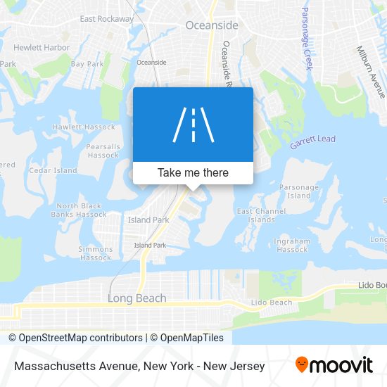 Mapa de Massachusetts Avenue