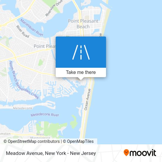 Mapa de Meadow Avenue