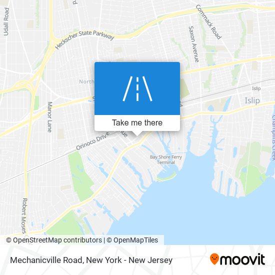 Mechanicville Road map