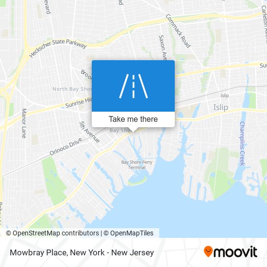 Mowbray Place map