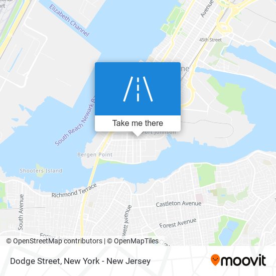 Dodge Street map