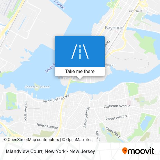 Mapa de Islandview Court