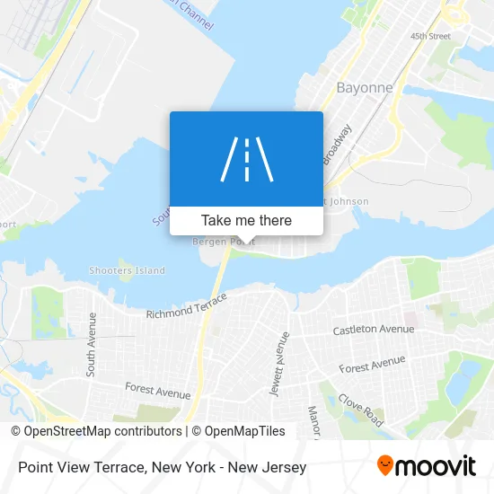 Point View Terrace map