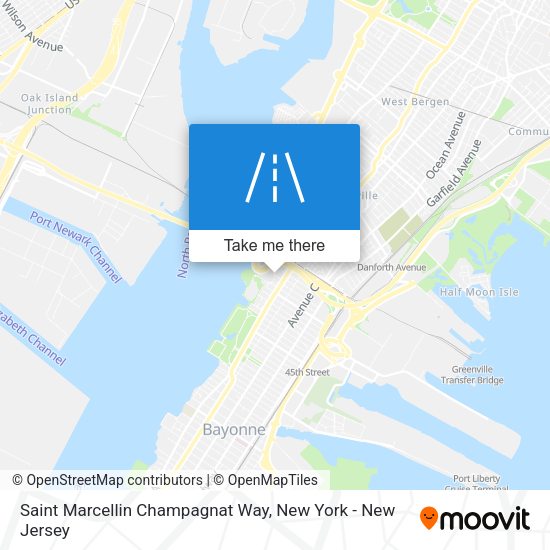 Saint Marcellin Champagnat Way map