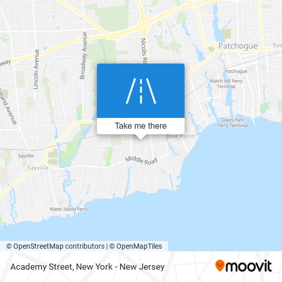 Academy Street map