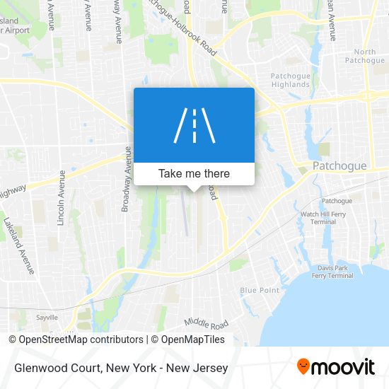 Mapa de Glenwood Court