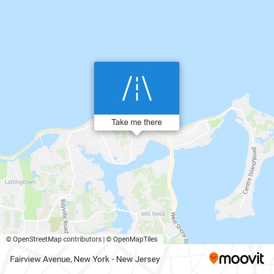 Mapa de Fairview Avenue