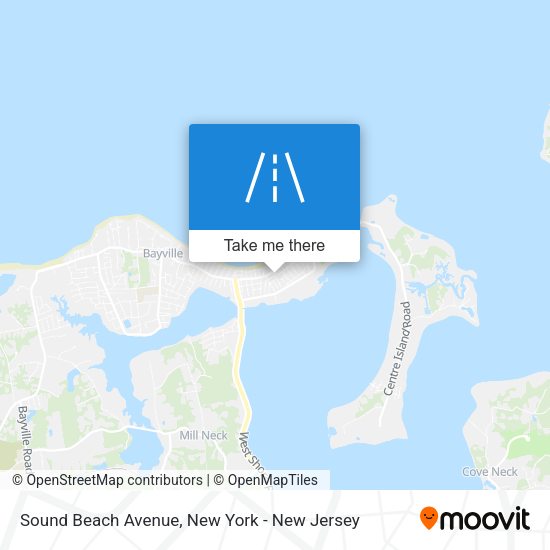 Mapa de Sound Beach Avenue
