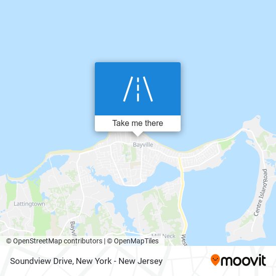 Soundview Drive map