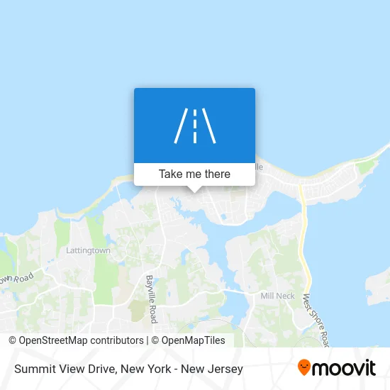 Summit View Drive map