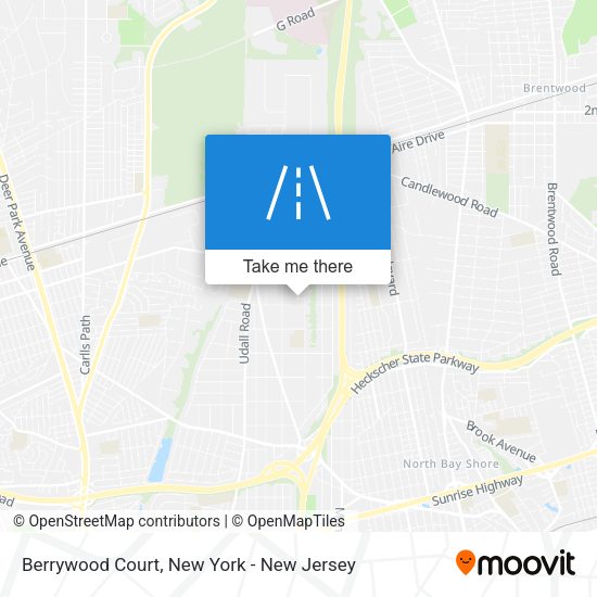 Mapa de Berrywood Court